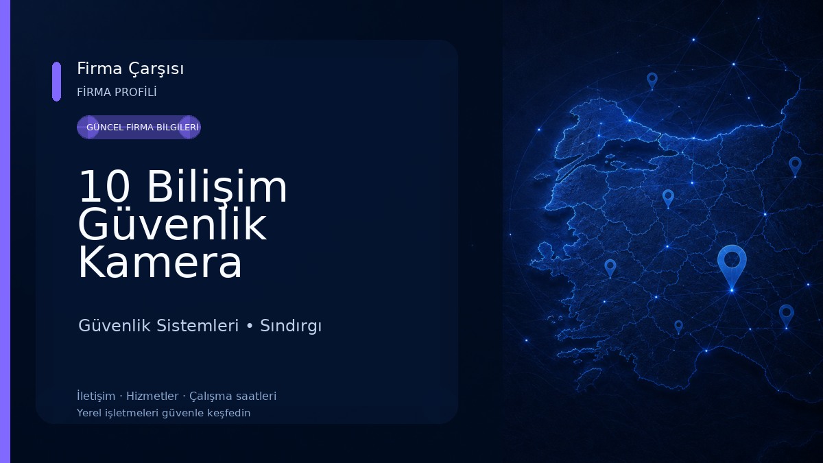 10 Bilişim Güvenlik Kamera Sistemleri Balıkesir