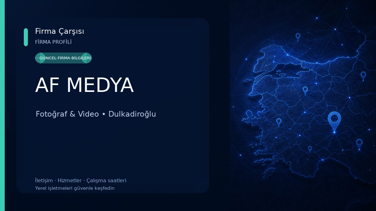 AF MEDYA Fotoğraf & Video