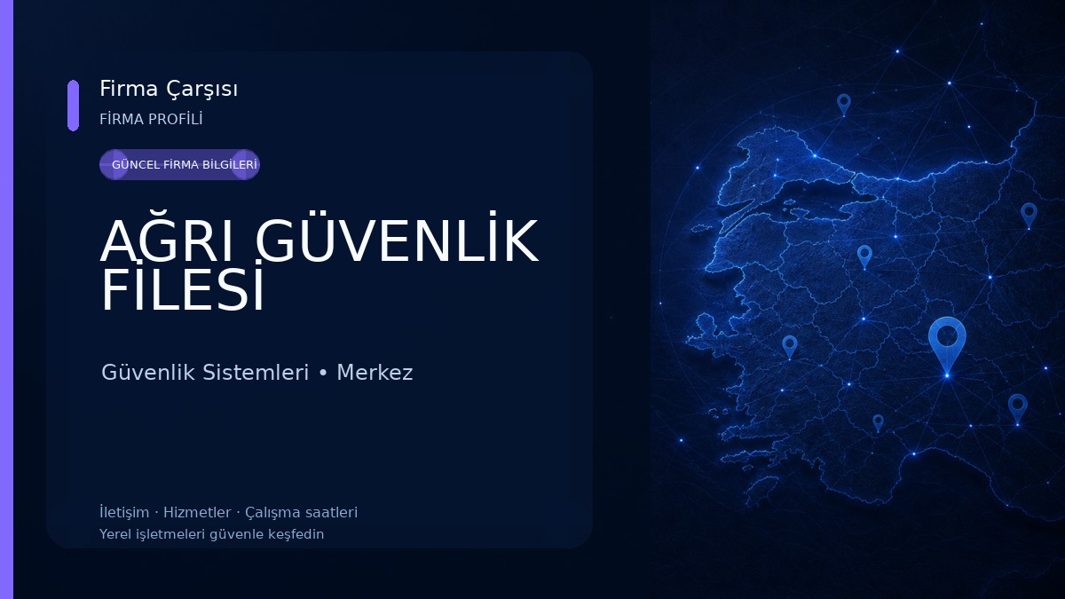 AĞRI GÜVENLİK FİLESİ