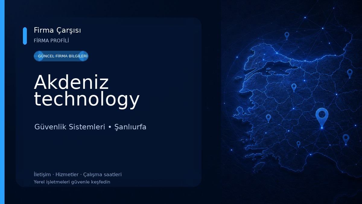 Akdeniz technology