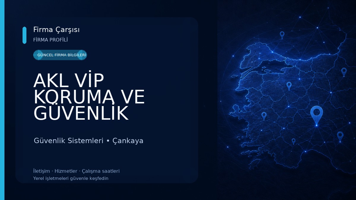 AKL VİP KORUMA VE GÜVENLİK Güvenlik Sistemleri