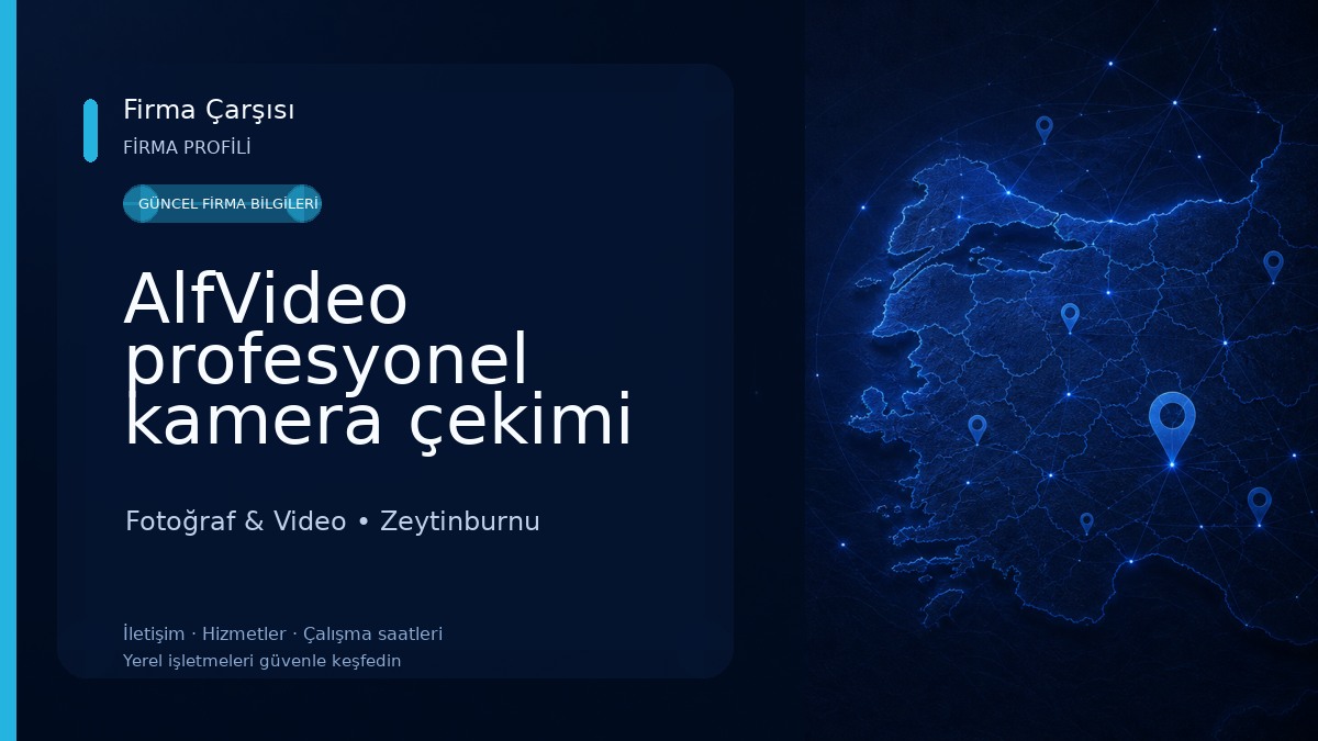 AlfVideo profesyonel kamera çekimi Fotoğraf & Video