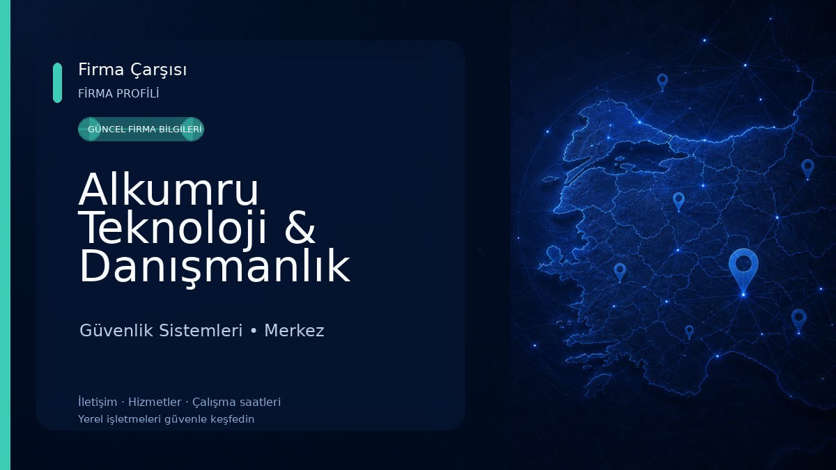Alkumru Teknoloji & Danışmanlık Güvenlik Sistemleri