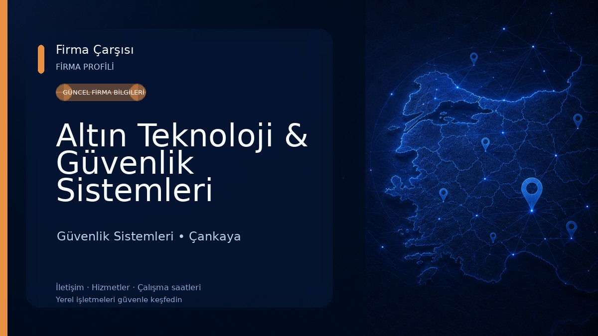 Altın Teknoloji & Güvenlik Sistemleri 