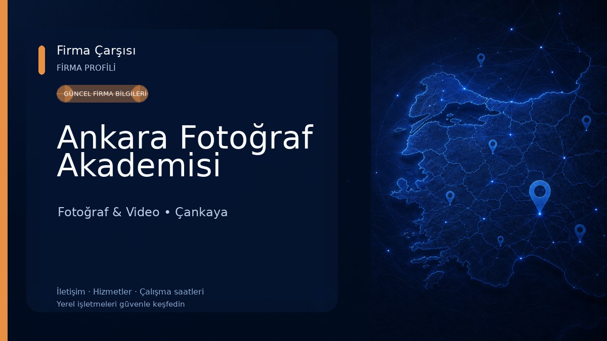 Ankara Fotoğraf Akademisi Fotoğraf & Video