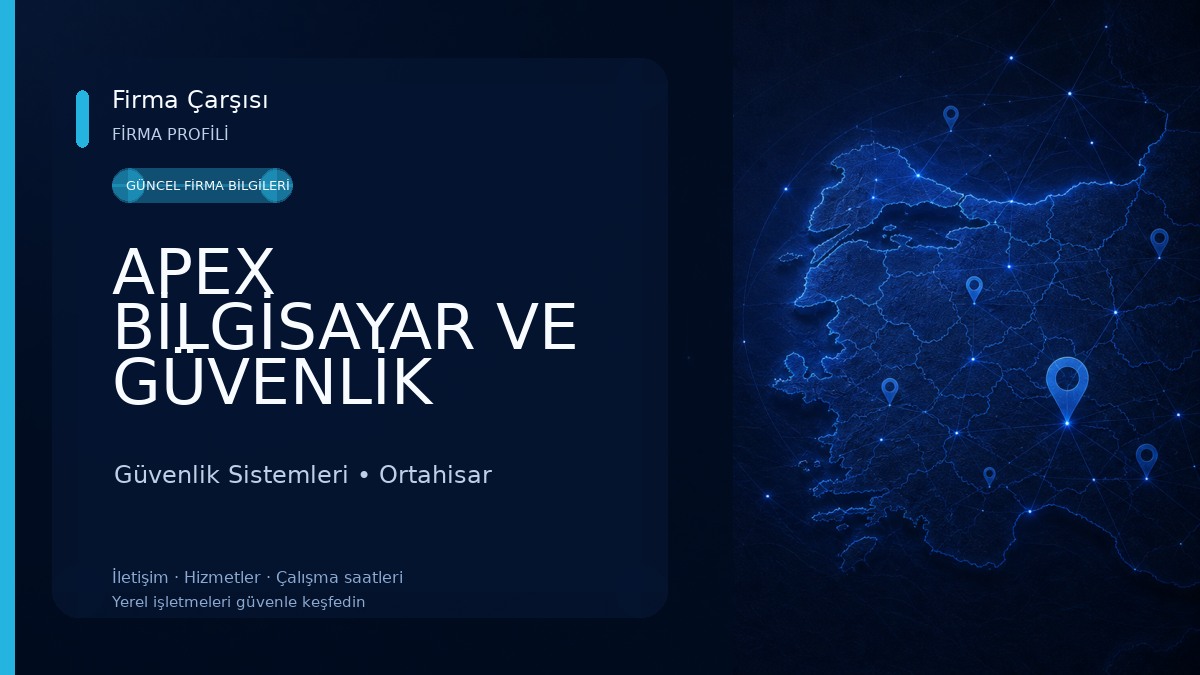 APEX BİLGİSAYAR VE GÜVENLİK