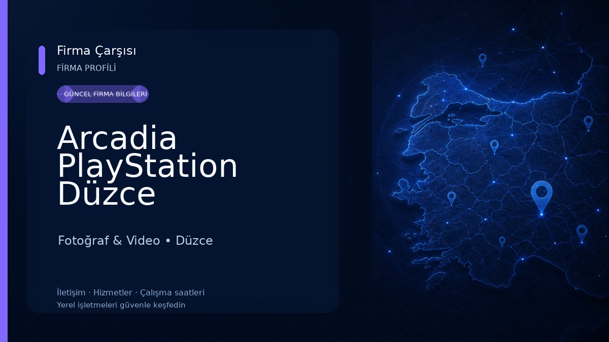 Arcadia PlayStation Düzce 
