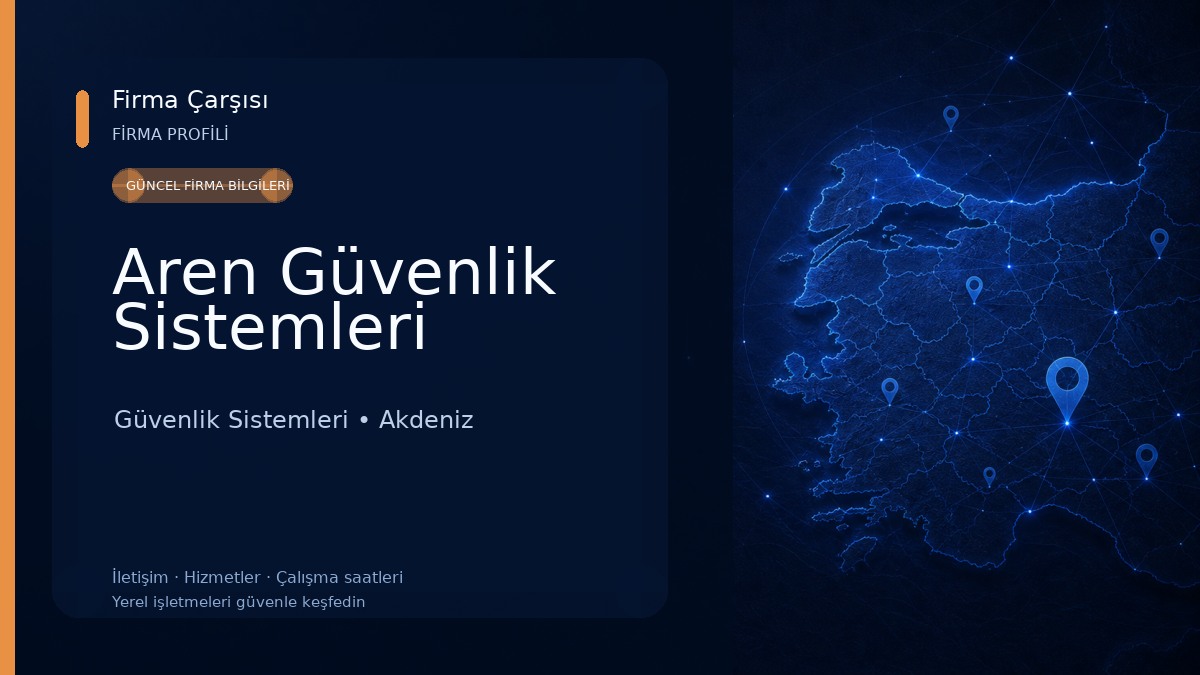 Aren Güvenlik Sistemleri Güvenlik Sistemleri