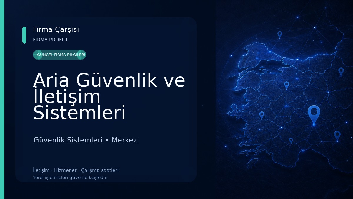Aria Güvenlik ve İletişim Sistemleri 