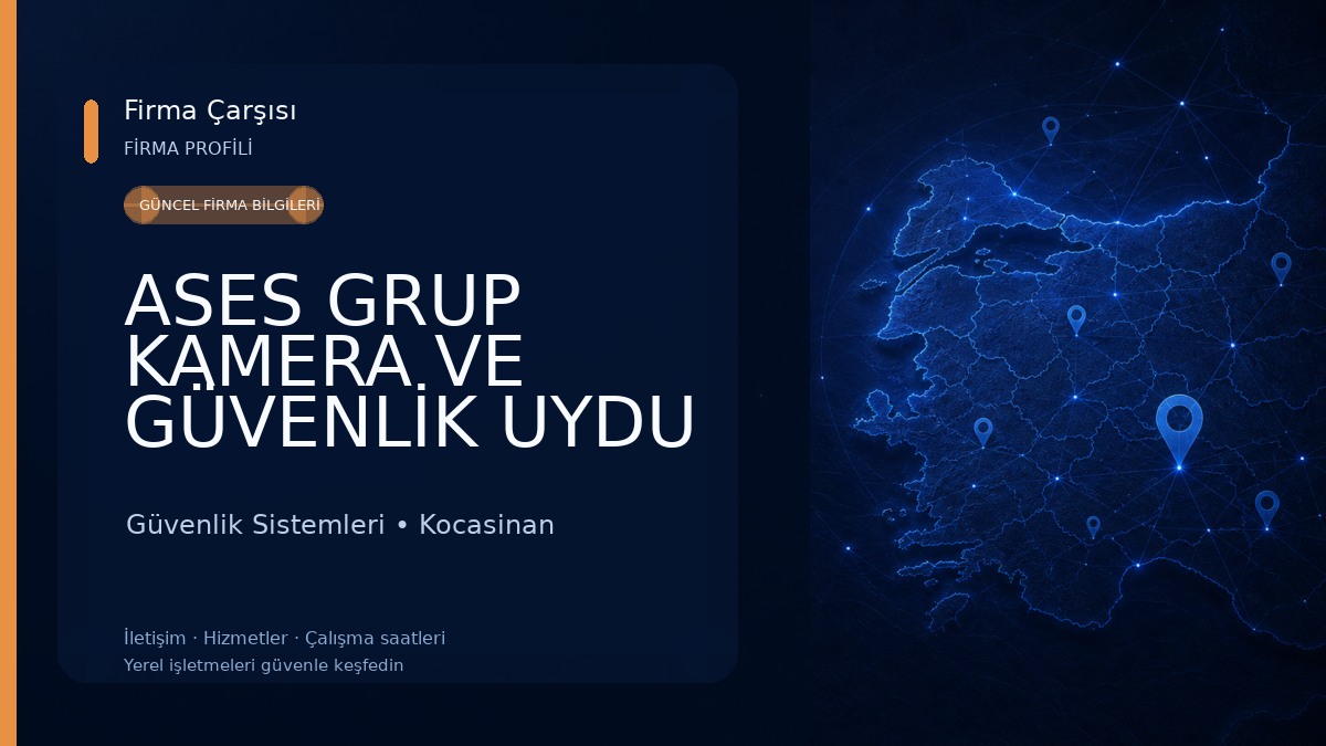 ASES GRUP KAMERA VE GÜVENLİK UYDU DİAFON SİSTEMLERİ Güvenlik Sistemleri