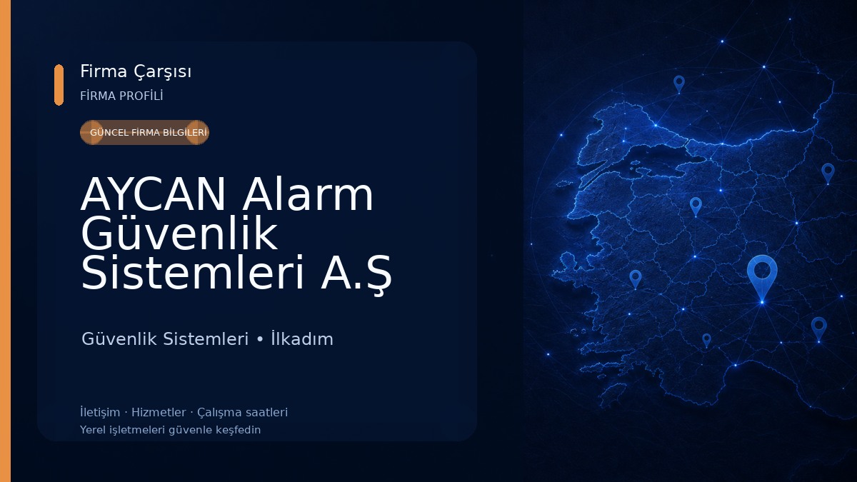 AYCAN Alarm Güvenlik Sistemleri A.Ş Güvenlik Sistemleri