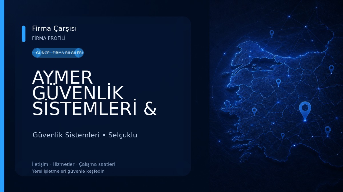 AYMER GÜVENLİK SİSTEMLERİ & BEKMEZCİLER