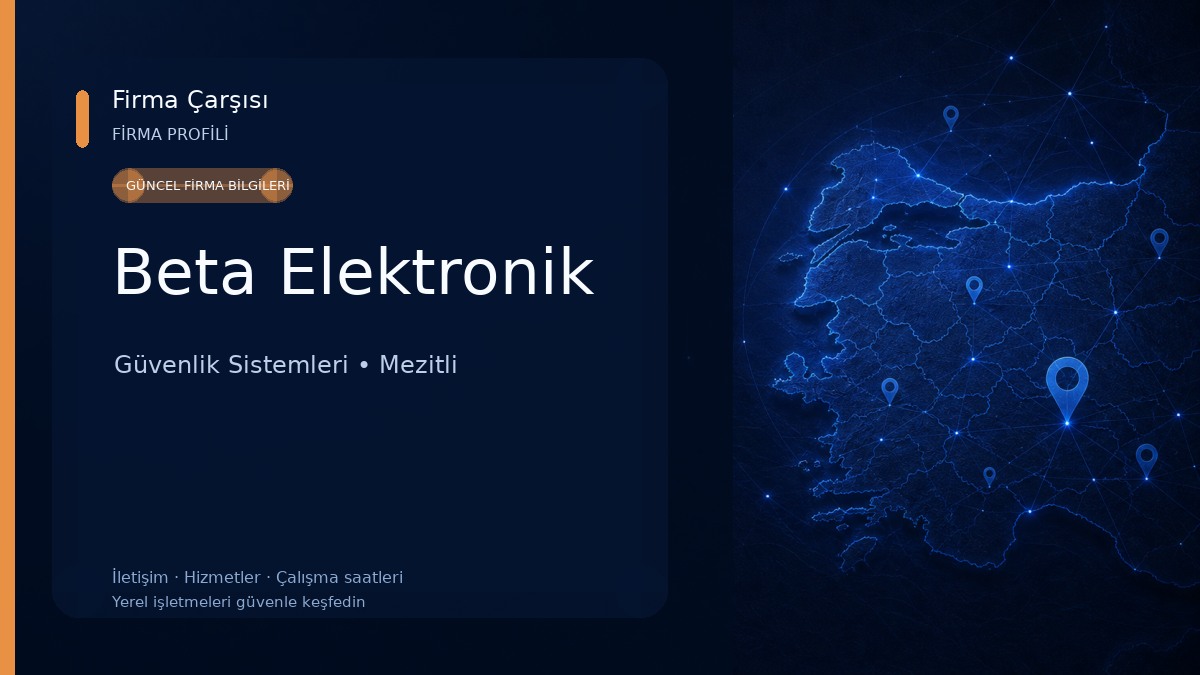 Beta Elektronik Güvenlik Sistemleri