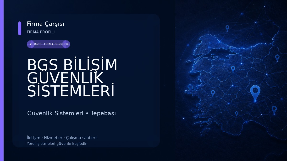 BGS BİLİŞİM GÜVENLİK SİSTEMLERİ