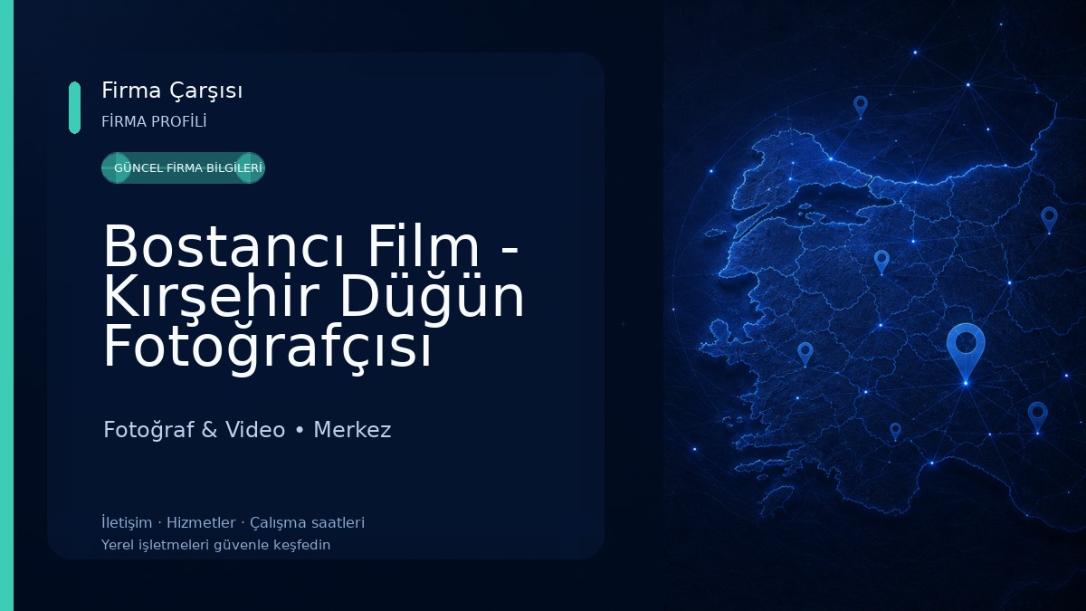 Bostancı Film - Kırşehir Düğün Fotoğrafçısı