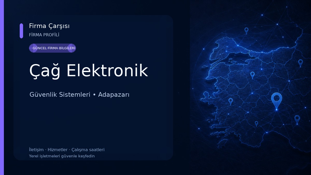 Çağ Elektronik Güvenlik Sistemleri