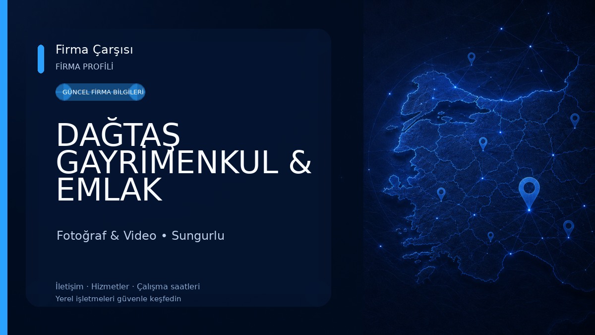 DAĞTAŞ GAYRİMENKUL & EMLAK DANIŞMANI Fotoğraf & Video