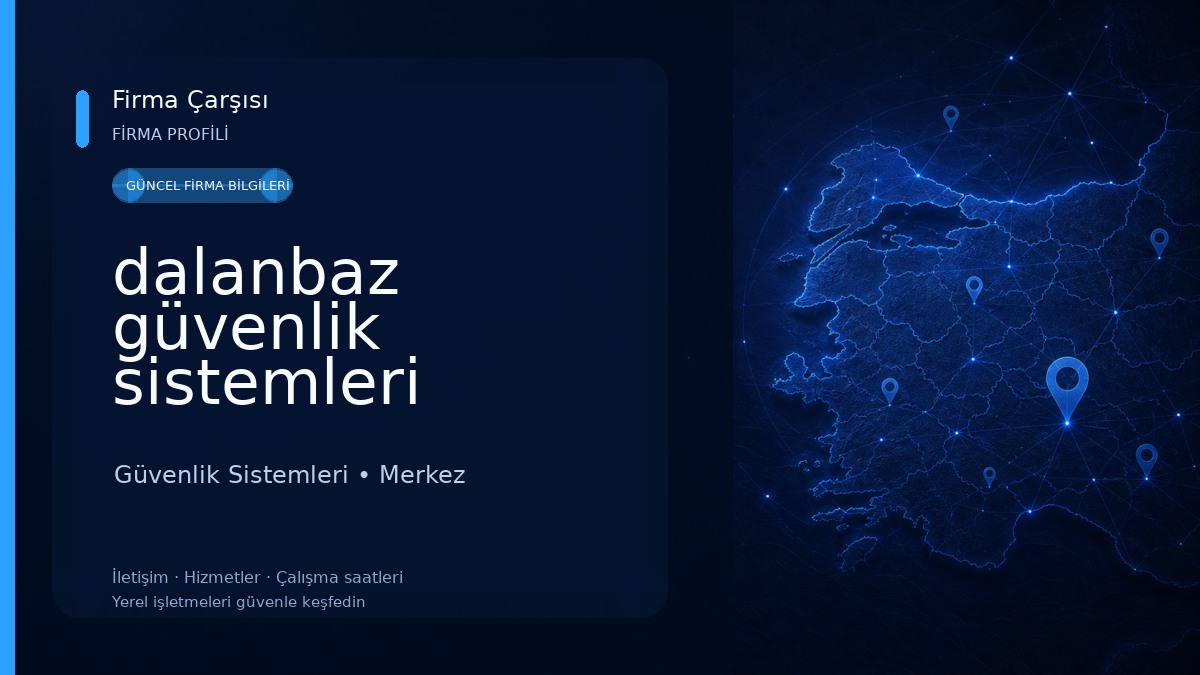 dalanbaz güvenlik sistemleri
