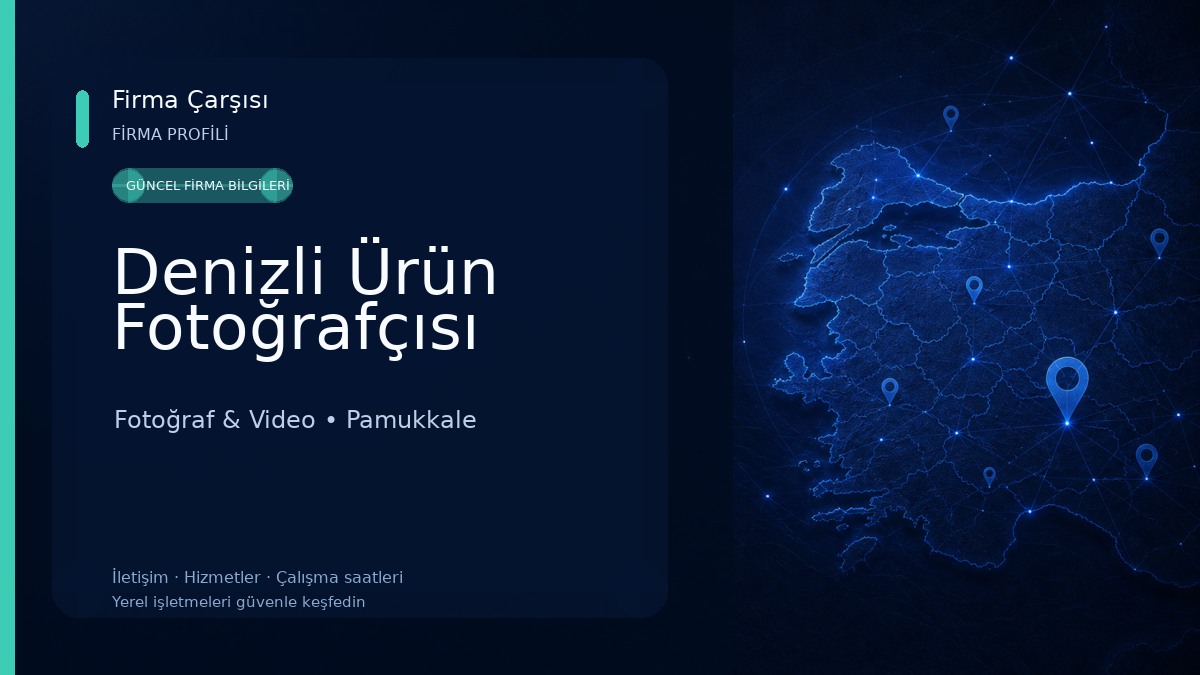 Denizli Ürün Fotoğrafçısı