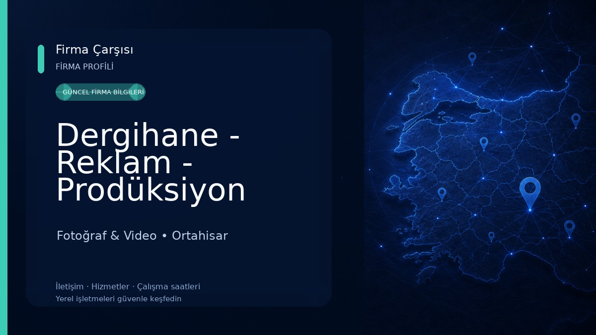 Dergihane - Reklam - Prodüksiyon Ajansı Fotoğraf & Video