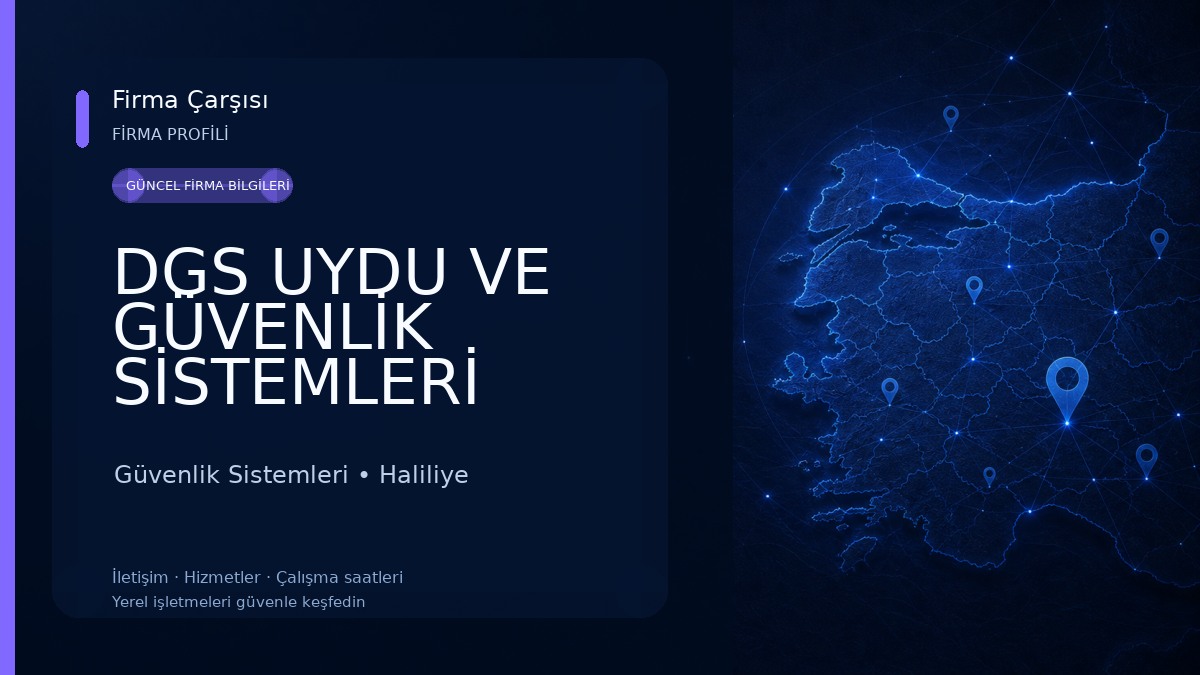 DGS UYDU VE GÜVENLİK SİSTEMLERİ
