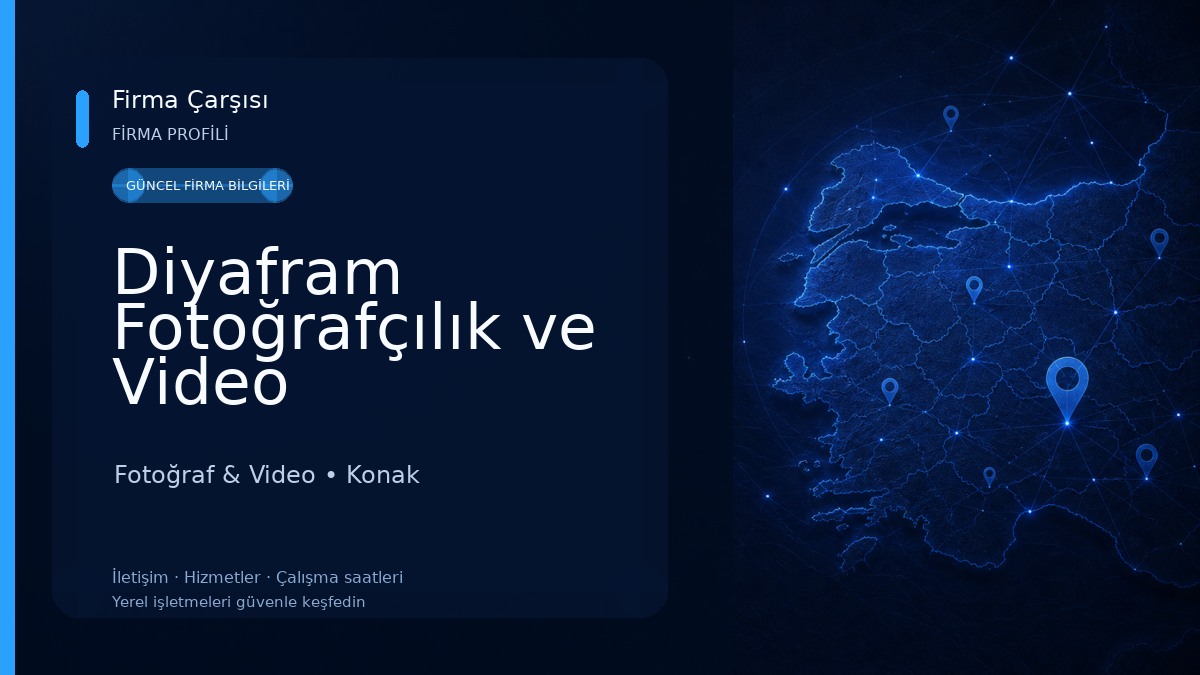 Diyafram Fotoğrafçılık ve Video Ekipmanları Fotoğraf & Video