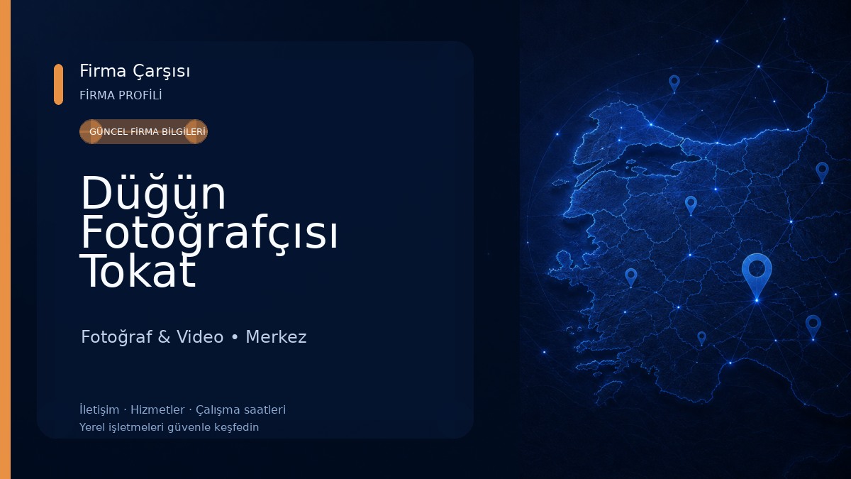 Düğün Fotoğrafçısı Tokat Fotoğraf & Video