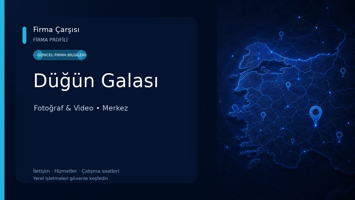 Düğün Galası Fotoğraf & Video