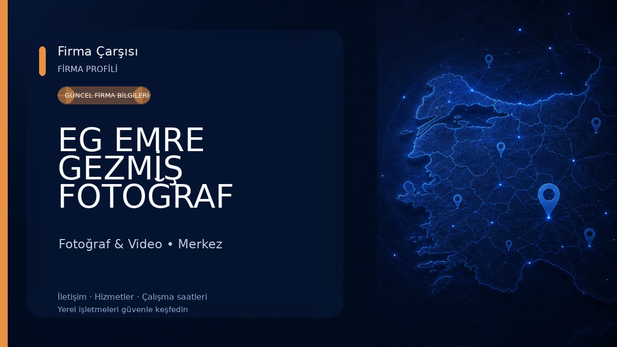 EG EMRE GEZMİŞ FOTOĞRAF STÜDYOSU 