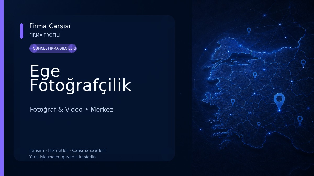 Ege Fotoğrafçilik