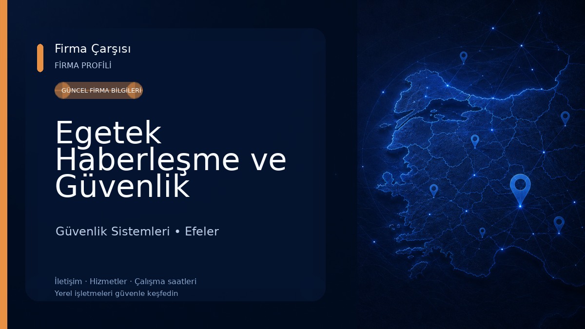Egetek Haberleşme ve Güvenlik Sistemleri Güvenlik Sistemleri