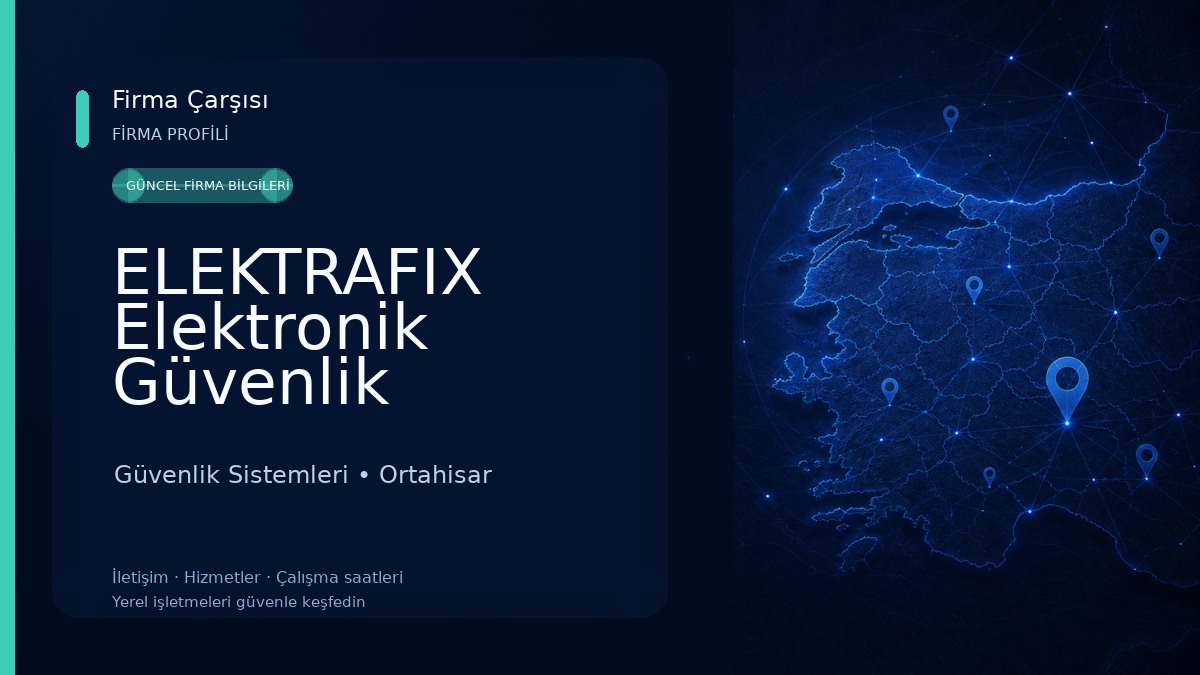 ELEKTRAFIX Elektronik Güvenlik Sistemleri , Kamera Sistemleri,Alarm Sistemleri,Uydu Anten Sistemleri,Yangın Alarm Sistemleri 