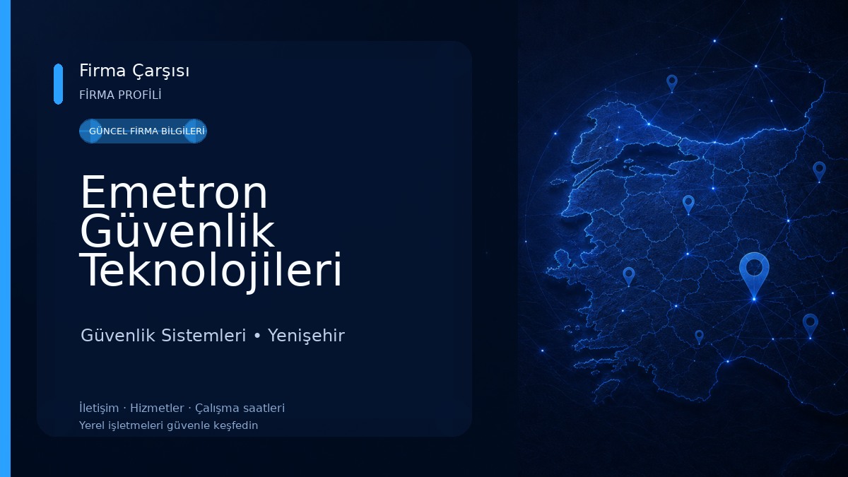 Emetron Güvenlik Teknolojileri Güvenlik Sistemleri