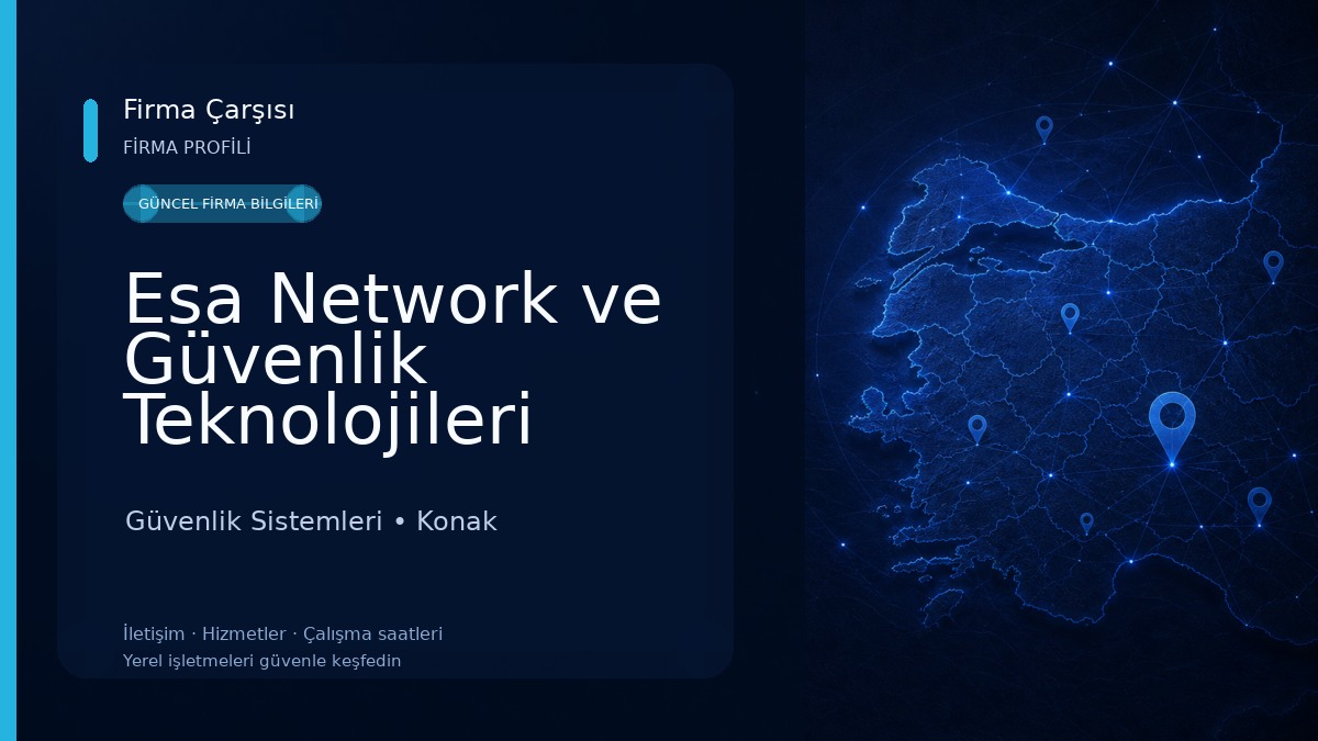 Esa Network ve Güvenlik Teknolojileri Güvenlik Sistemleri