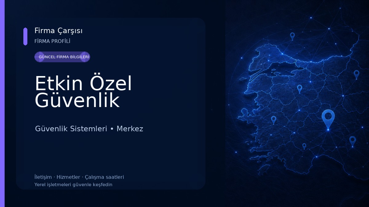 Etkin Özel Güvenlik