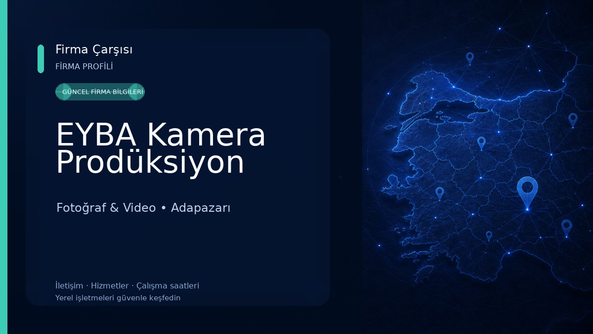 EYBA Kamera Prodüksiyon Fotoğraf & Video