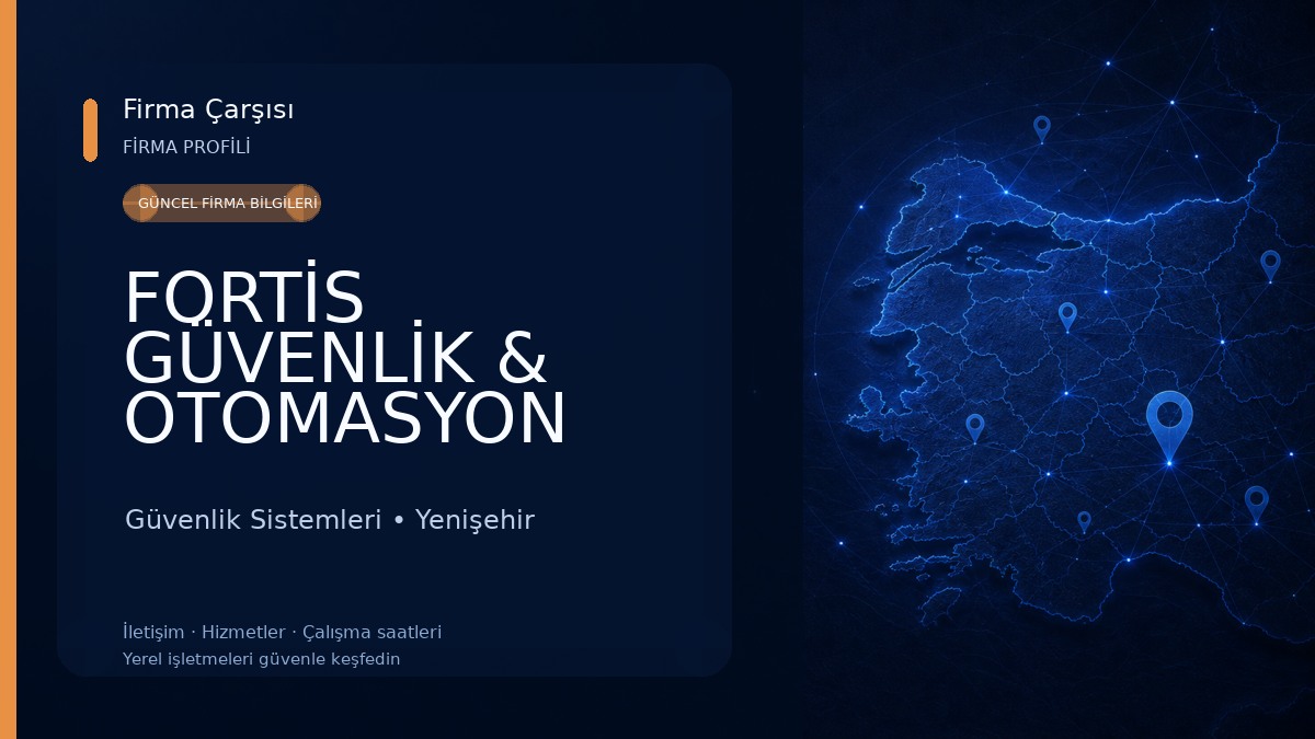 FORTİS GÜVENLİK & OTOMASYON SİSTEMLERİ Güvenlik Sistemleri