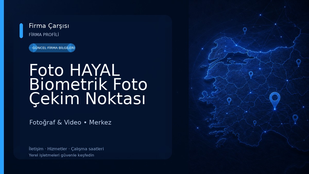 Foto HAYAL Biometrik Foto Çekim Noktası Fotoğraf & Video