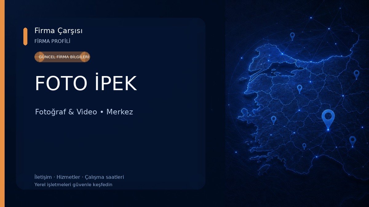FOTO İPEK Fotoğraf & Video