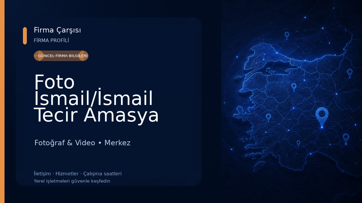 Foto İsmail/İsmail Tecir Amasya Düğün Fotoğrafçısı Fotoğraf & Video