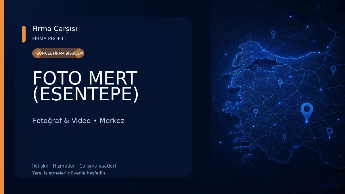 FOTO MERT (ESENTEPE) Fotoğraf & Video