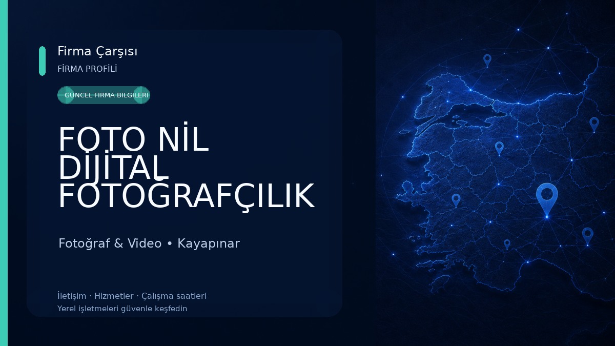 FOTO NİL DİJİTAL FOTOĞRAFÇILIK Fotoğraf & Video