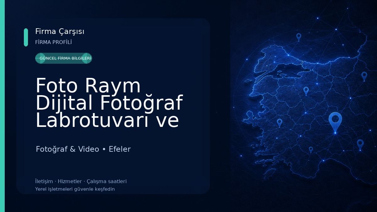 Foto Raym Dijital Fotoğraf Labrotuvarı ve Stüdyosu