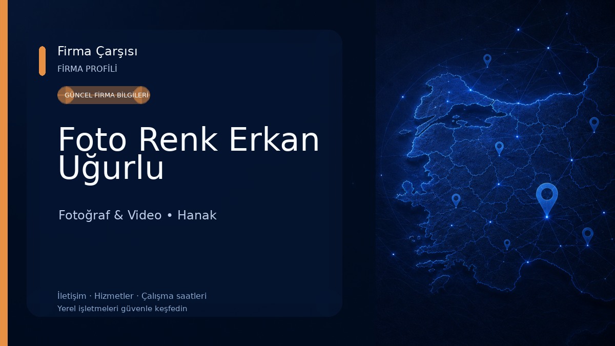 Foto Renk Erkan Uğurlu Fotoğraf & Video