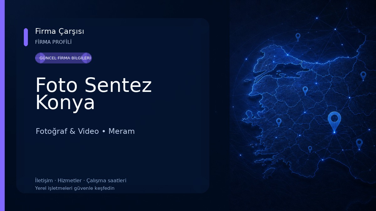 Foto Sentez Konya Fotoğraf & Video
