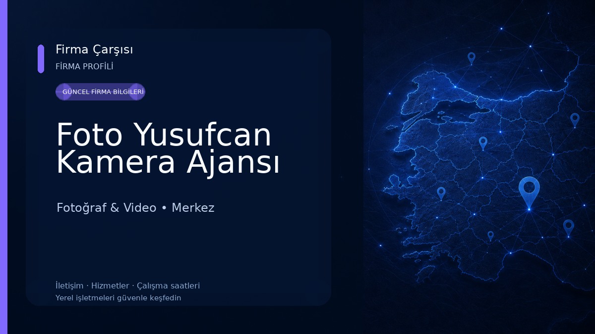 Foto Yusufcan Kamera Ajansı 