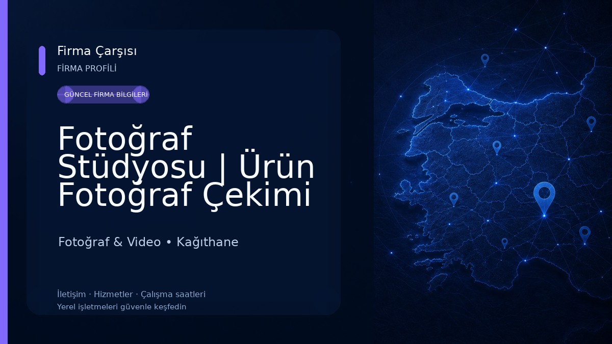 Fotoğraf Stüdyosu | Ürün Fotoğraf Çekimi | Profesyonel Fotoğrafçı Fotoğraf & Video