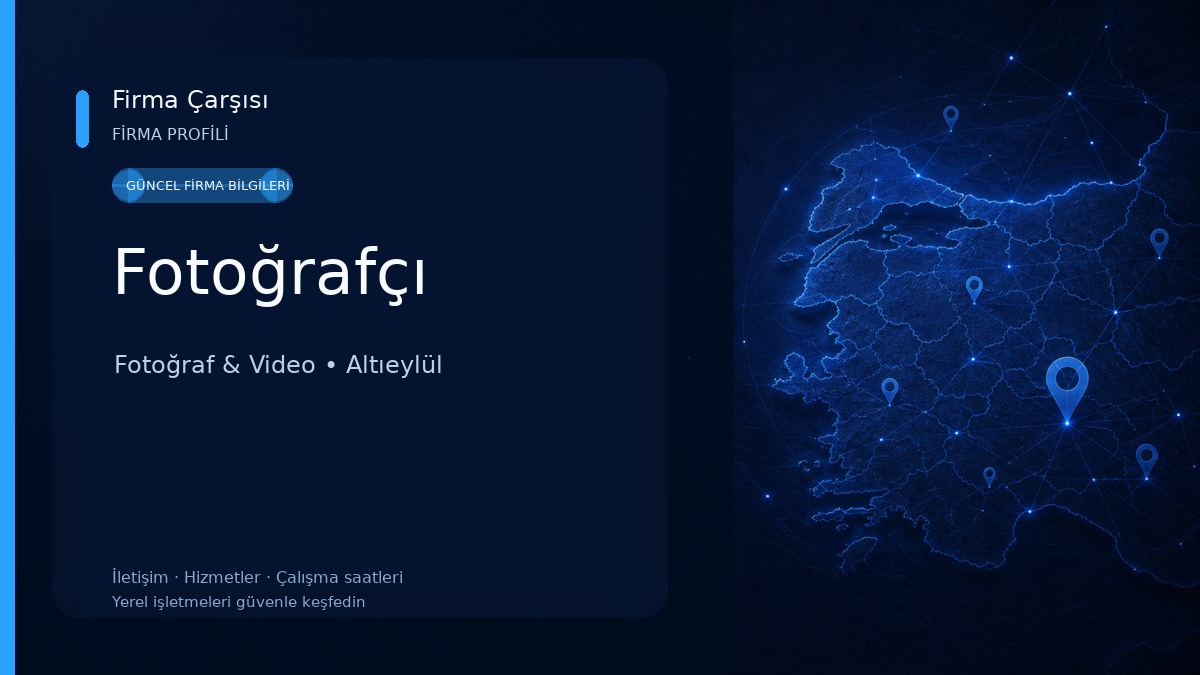 Fotoğrafçı Fotoğraf & Video