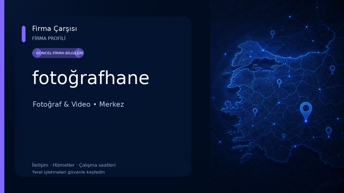 fotoğrafhane Fotoğraf & Video