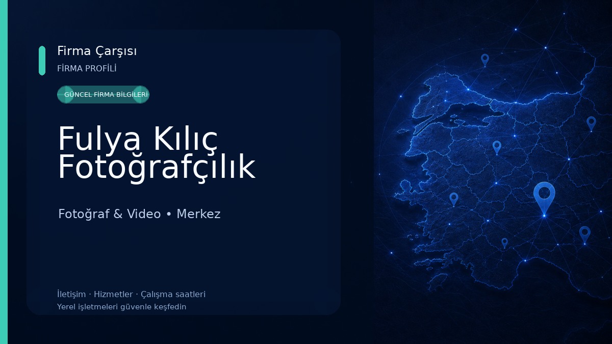 Fulya Kılıç Fotoğrafçılık Fotoğraf & Video